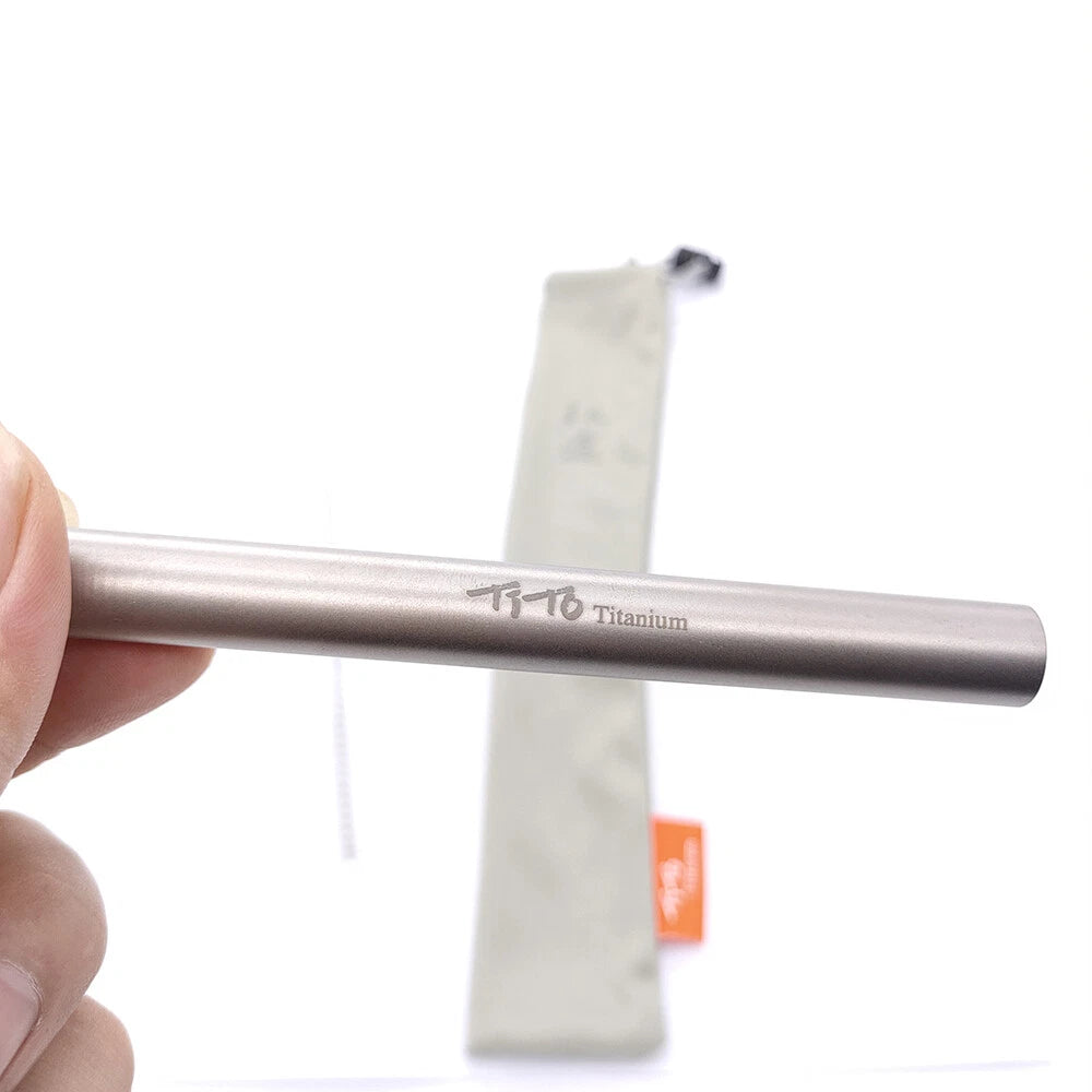 TC4 Titanium Alloy Outdoor Camping Coffee Drinks Straw EDC Portable Multi Tools 07FC0E-D4 - KOEEK