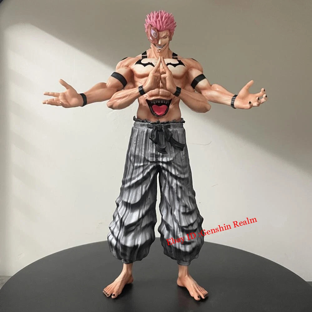 Anime Jujutsu Kaisen Ryomen Sukuna Pvc Figure Model Collection Decor Gift 07FC0E-D4 - KOEEK