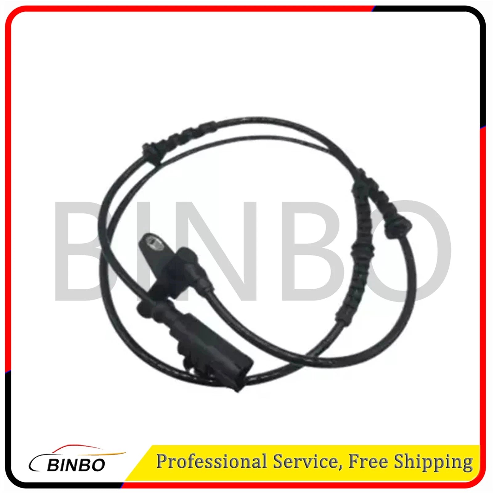 2Pcs Front Left Right ABS Wheel Speed Sensor for Land Rover LR3 05-09 SSB500092 07FC0E-D4 - KOEEK