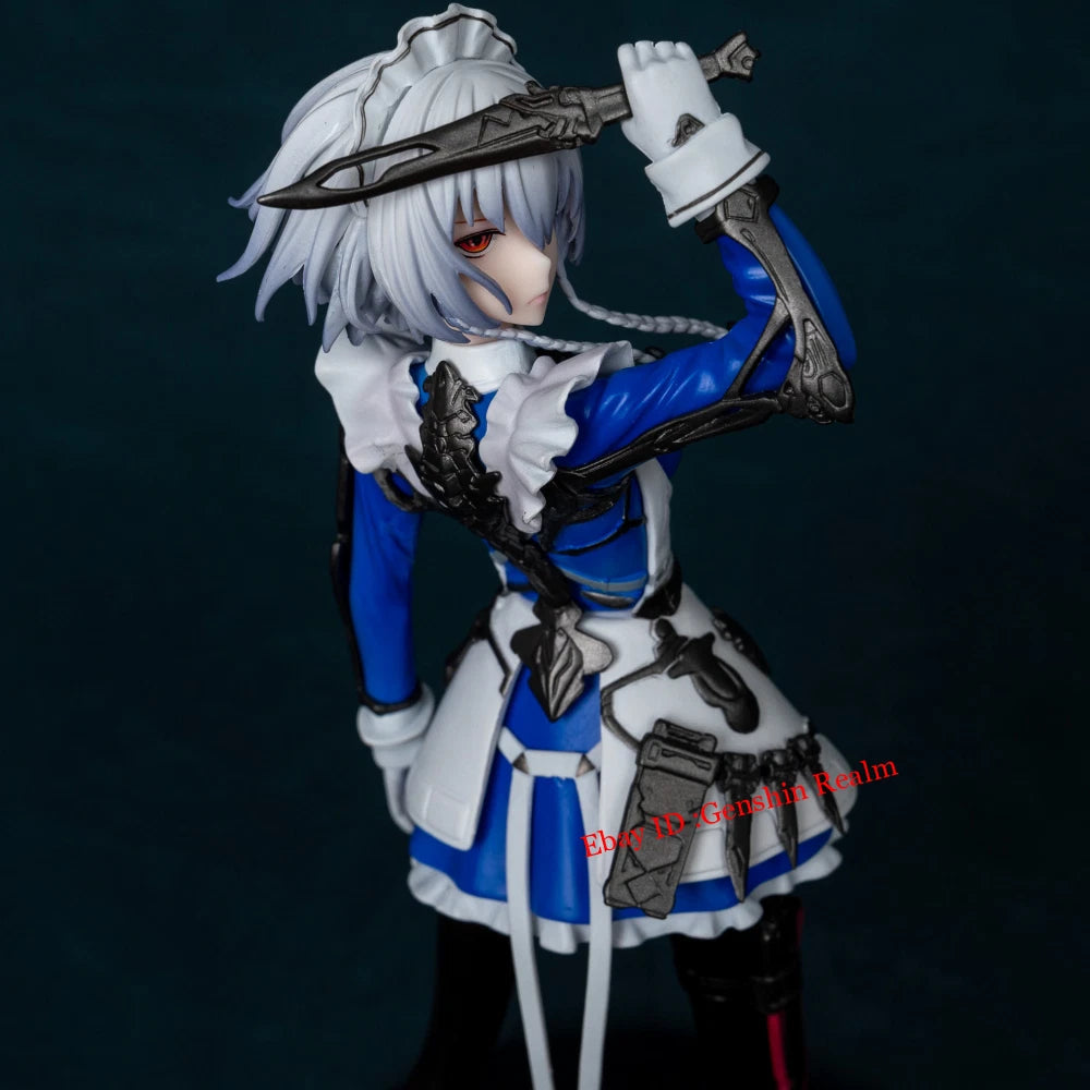 Anime Touhou Project Izayoi Sakuya Pvc Figure Model Collection Decor Gift 07FC0E-D4 - KOEEK