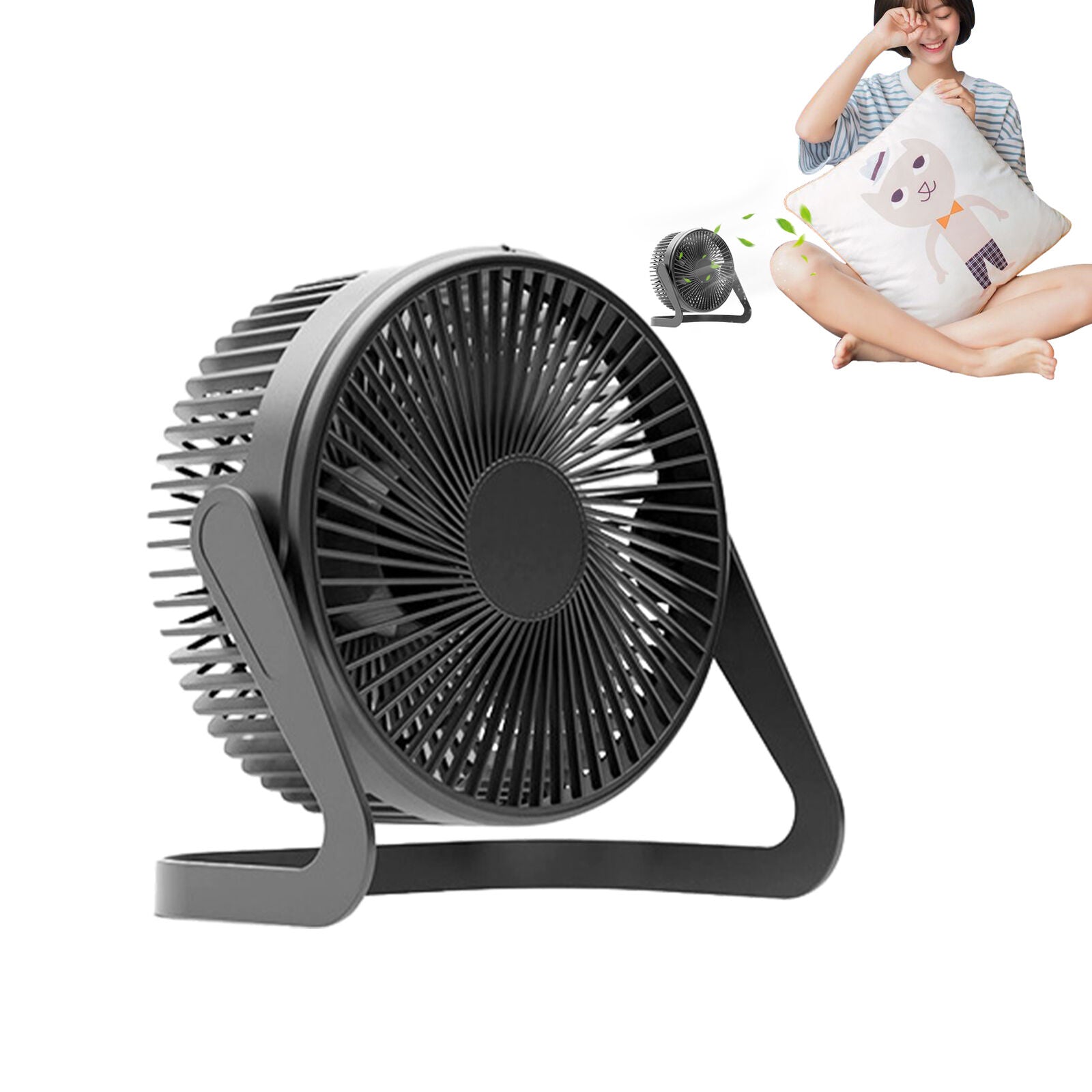 new Desk Fan Air Circulator Fan Mute Portable Cooling Fan, Small Air Circulator Fans koeek - KOEEK