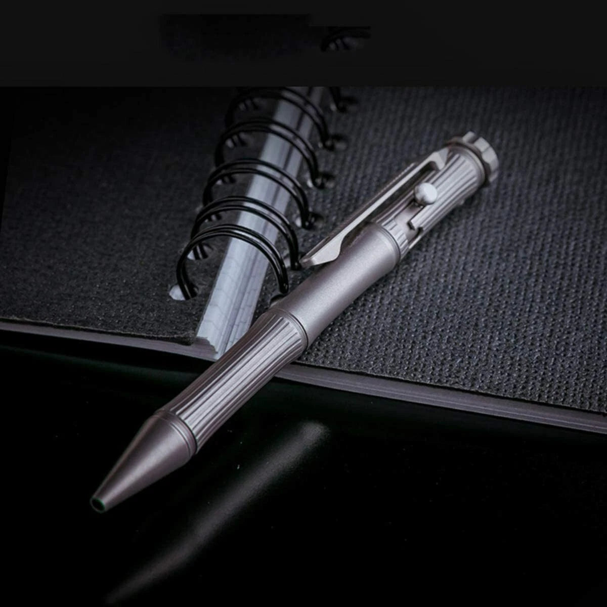 Solid Titanium Alloy Gyroscope Signature EDC Toy Pen Suitable For ADHD Student 07FC0E-D4 - KOEEK