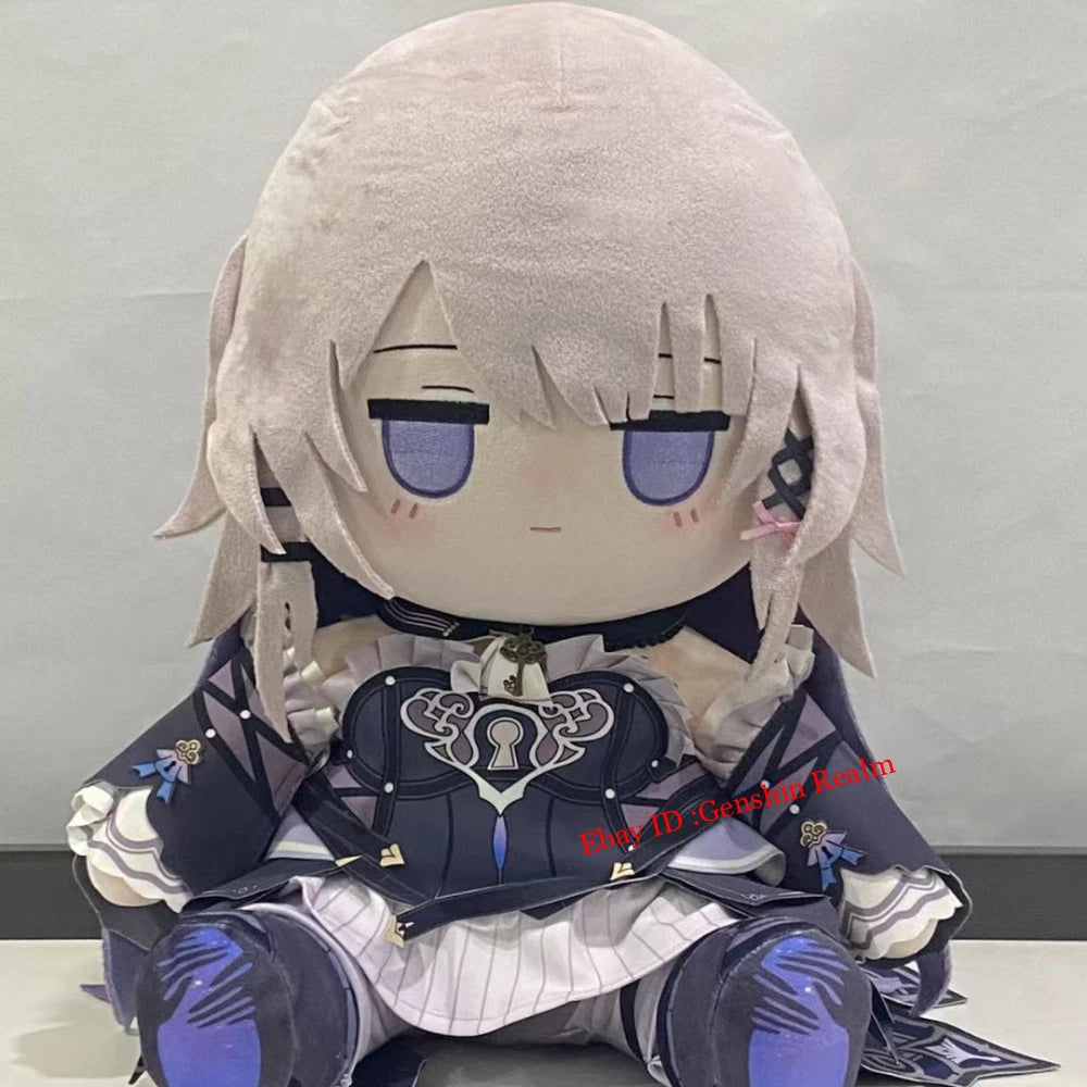 Anime Honkai: Star Rail Herta Sitting Position Plush Toy Throw Pillow Gift 40cm 07FC0E-D4 - KOEEK