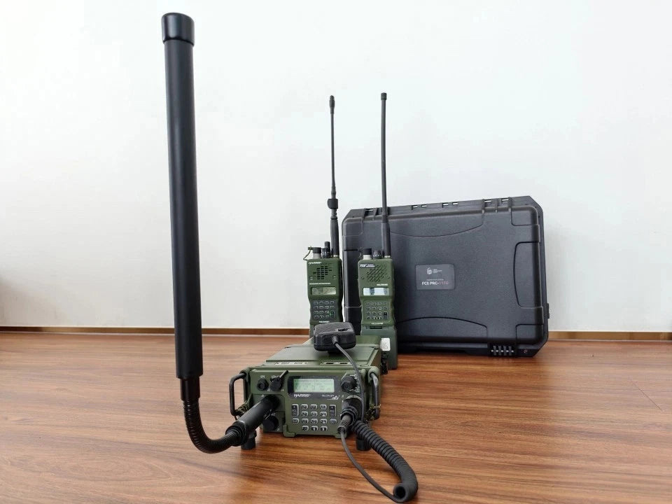 FCS PRC 117G Radio Military Surplus Replica Vehicle Radio With Handmic In Box FCS - KOEEK