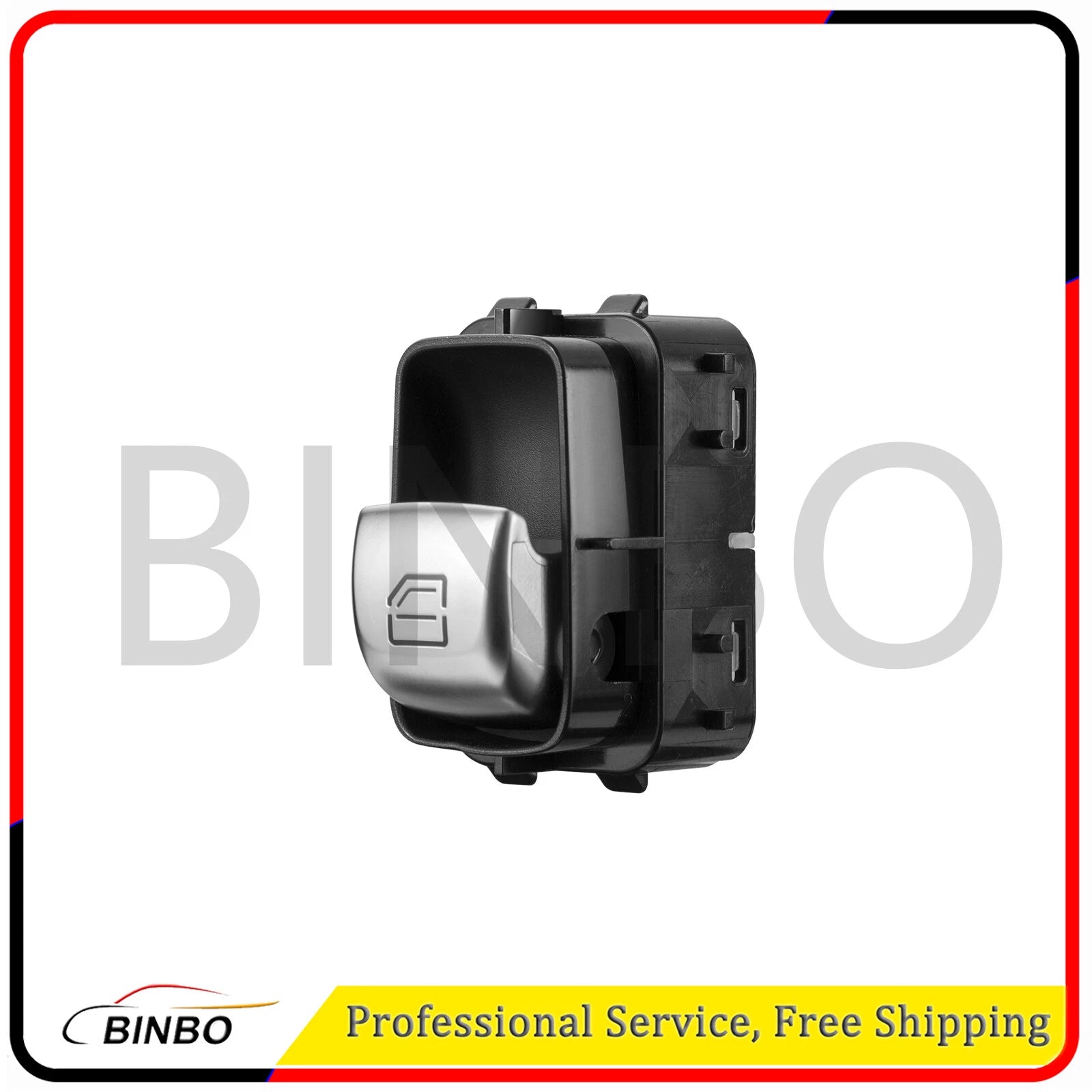 Window Control Switch Single Custom for Mercedes-Benz C-class W205 2015-2020 07FC0E-D4 - KOEEK