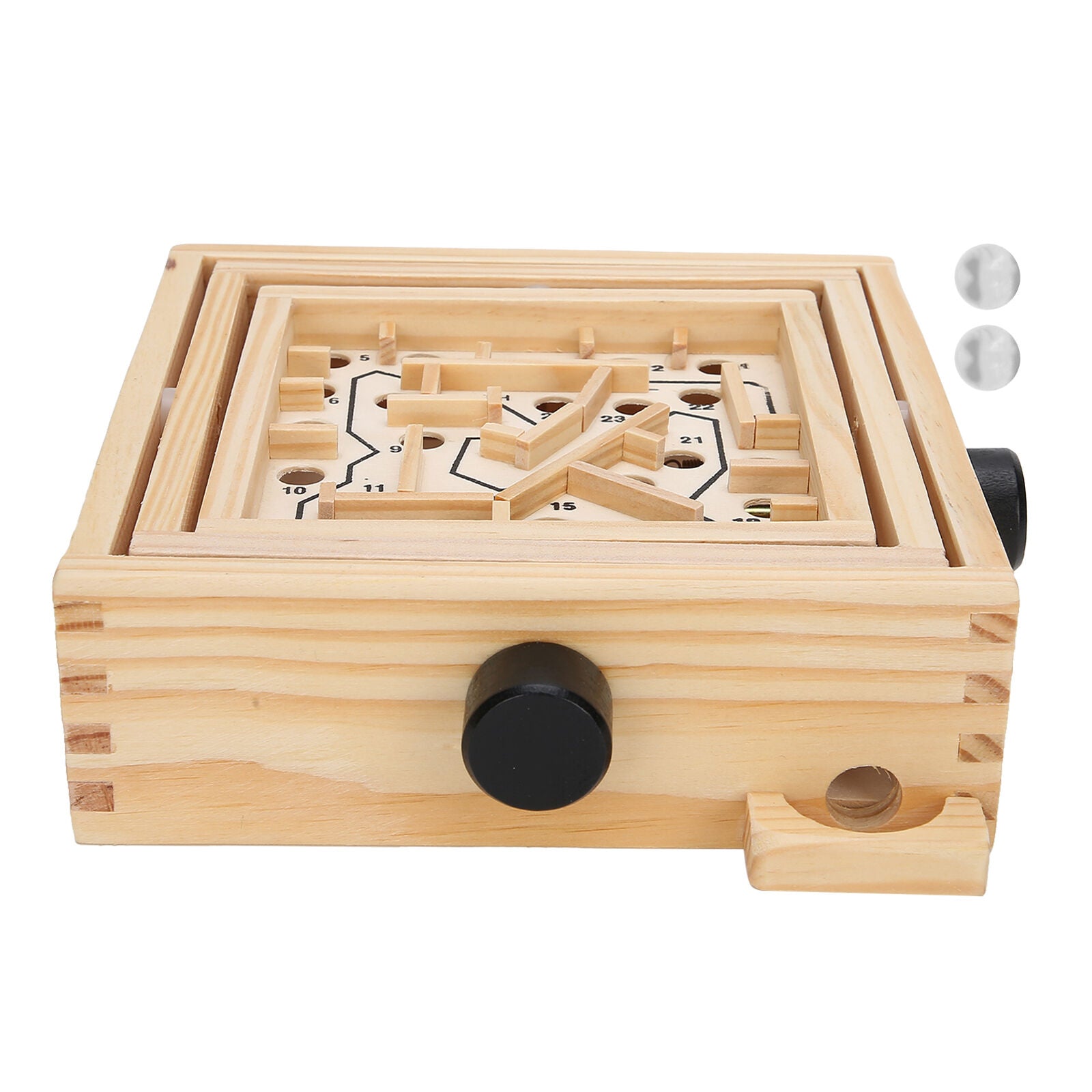 new Wooden Maze Puzzle Toy Balances Board Table Maze Game Prevent Dementia For E HPT koeek - KOEEK