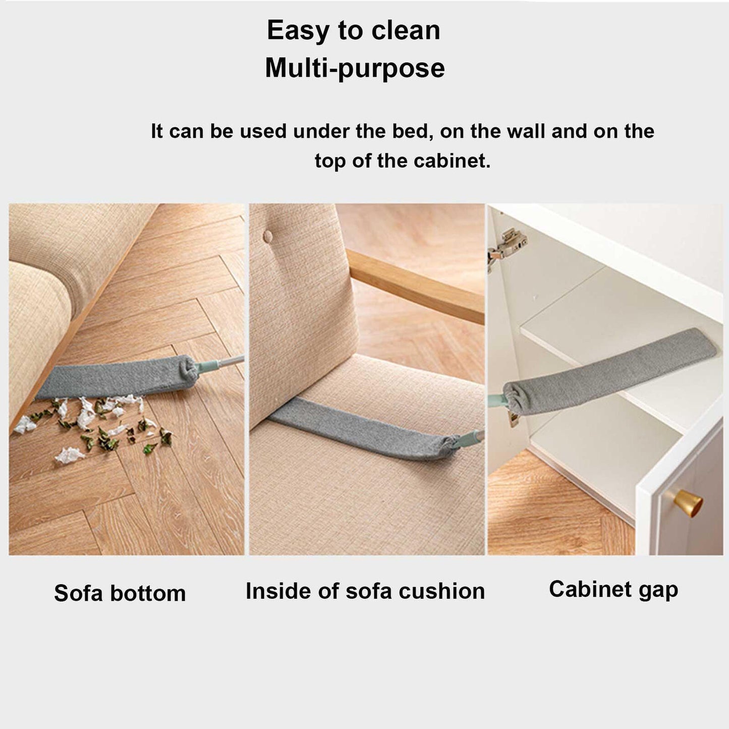 new Retractable Dust Cleaner Extendable Dusters For Cleaning Microfiber Household koeek - KOEEK