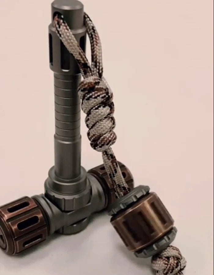 Out Of Print Decompression Fingertips Spinning Top Gyro Toys Tool Knife Pendant 07FC0E-D4 - KOEEK