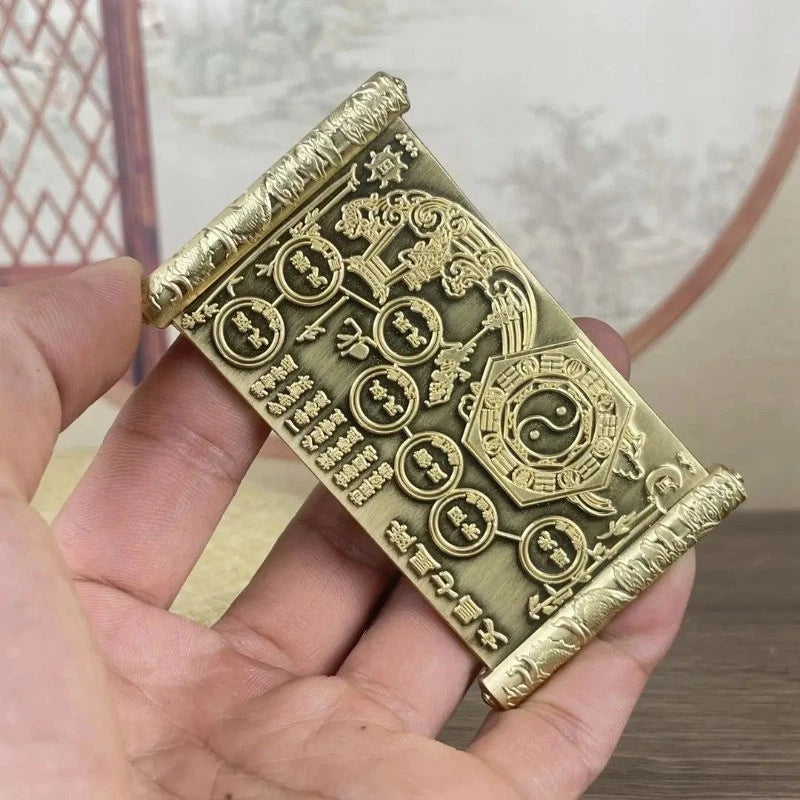 Wenchang Seven Star Array Crystal Grid Feng Shui Decor Spiritual Energy Stone 07FC0E-D4 - KOEEK