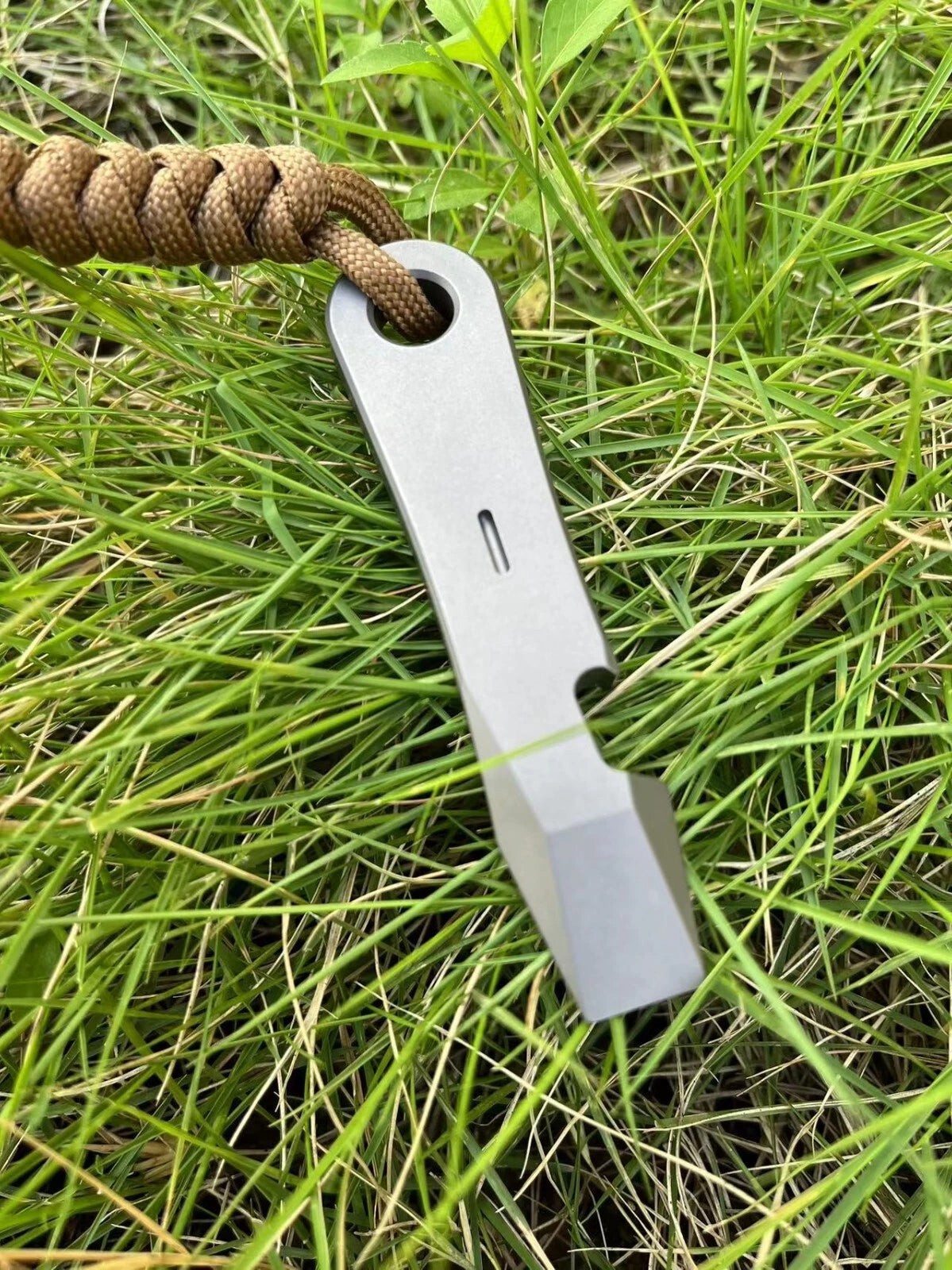 Titanium Alloy Outdoor Multi Tools Pry Bar Crowbar Opener Cutter Outdoor EDC 07FC0E-D4 - KOEEK
