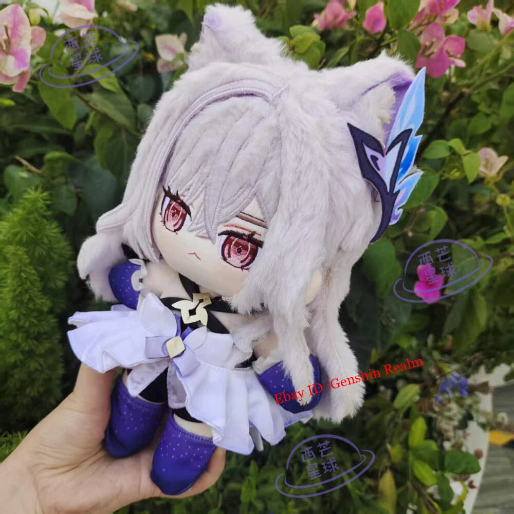 Anime Genshin Skirk Dress-Up Doll Plush Cotton Doll Stuffed Toy 07FC0E-D4 - KOEEK