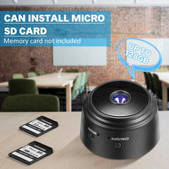 ny Mini Camara De Seguridad WiFi 1080P Inalambrica Con Audio Video