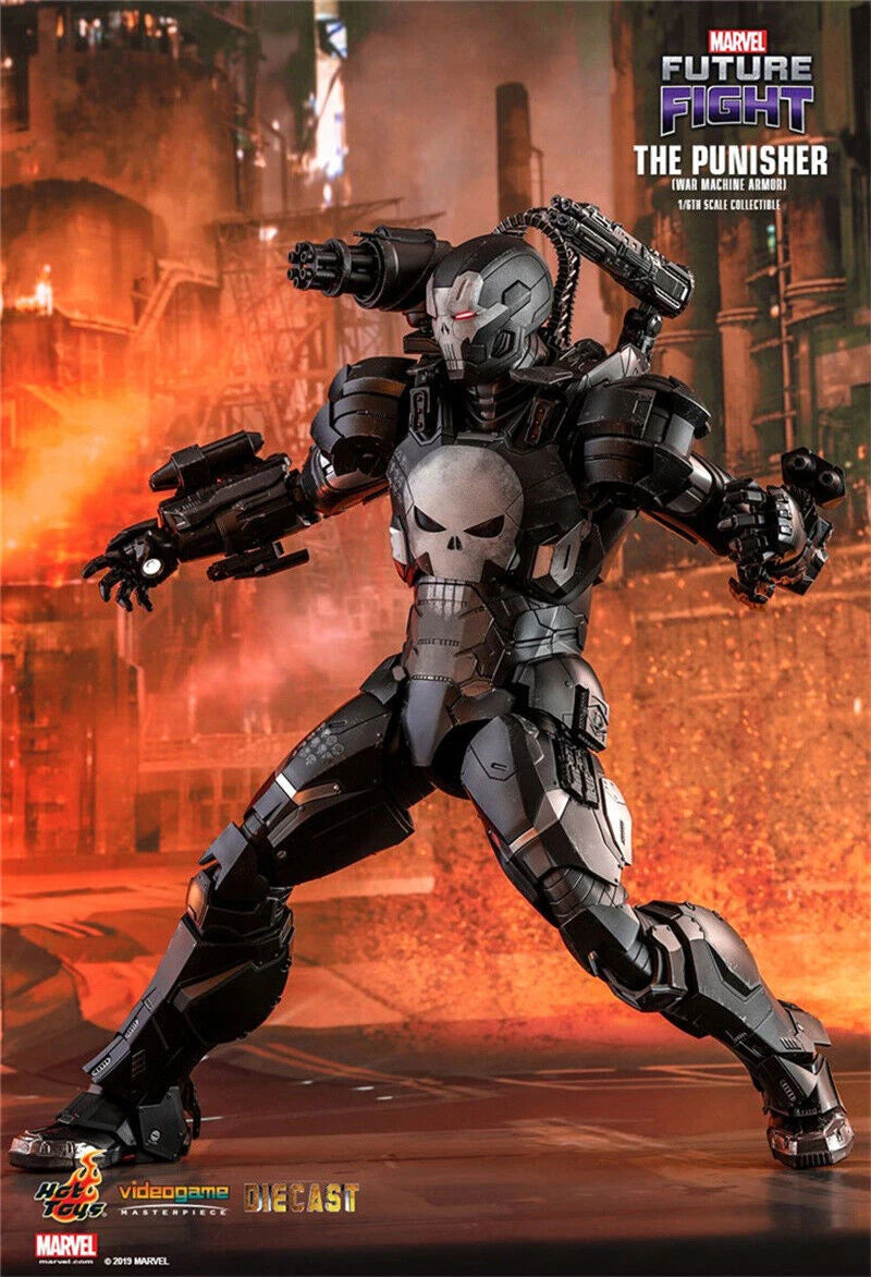 1/6 HotToys VGM33D28 Punisher War Machine War Machine Action Figure PVC Model 07FC0E-D4 - KOEEK