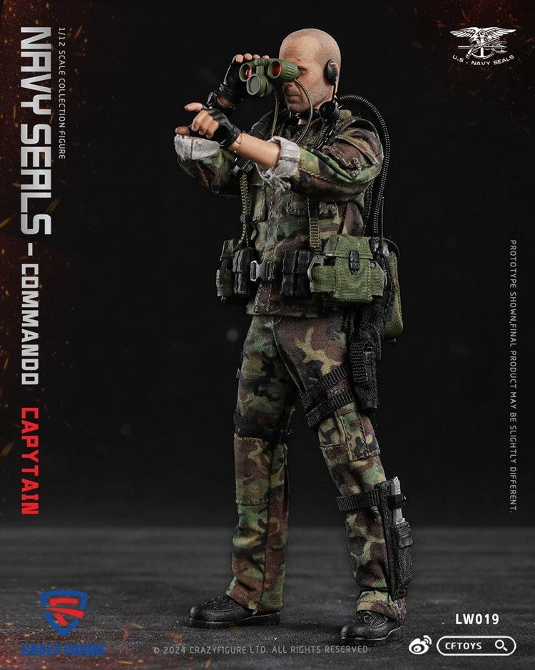 CFTOYS Special Assault Team-Captain 1/12 Soldier Action Figure Model Collection CFTOYS - KOEEK