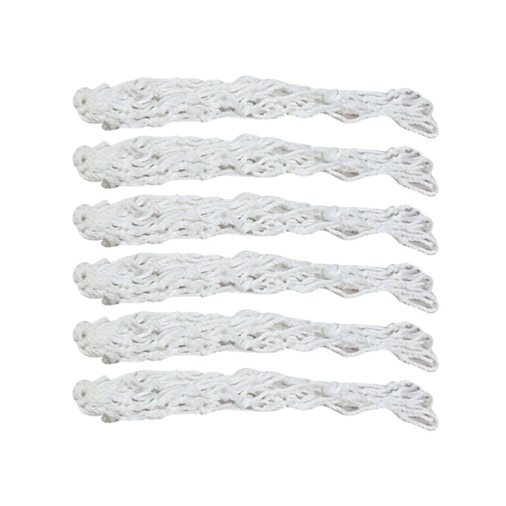 6 Pcs Pool Table Pocket Replacement Billiard Nets Snooker Pockets 07FC0E-D4 - KOEEK