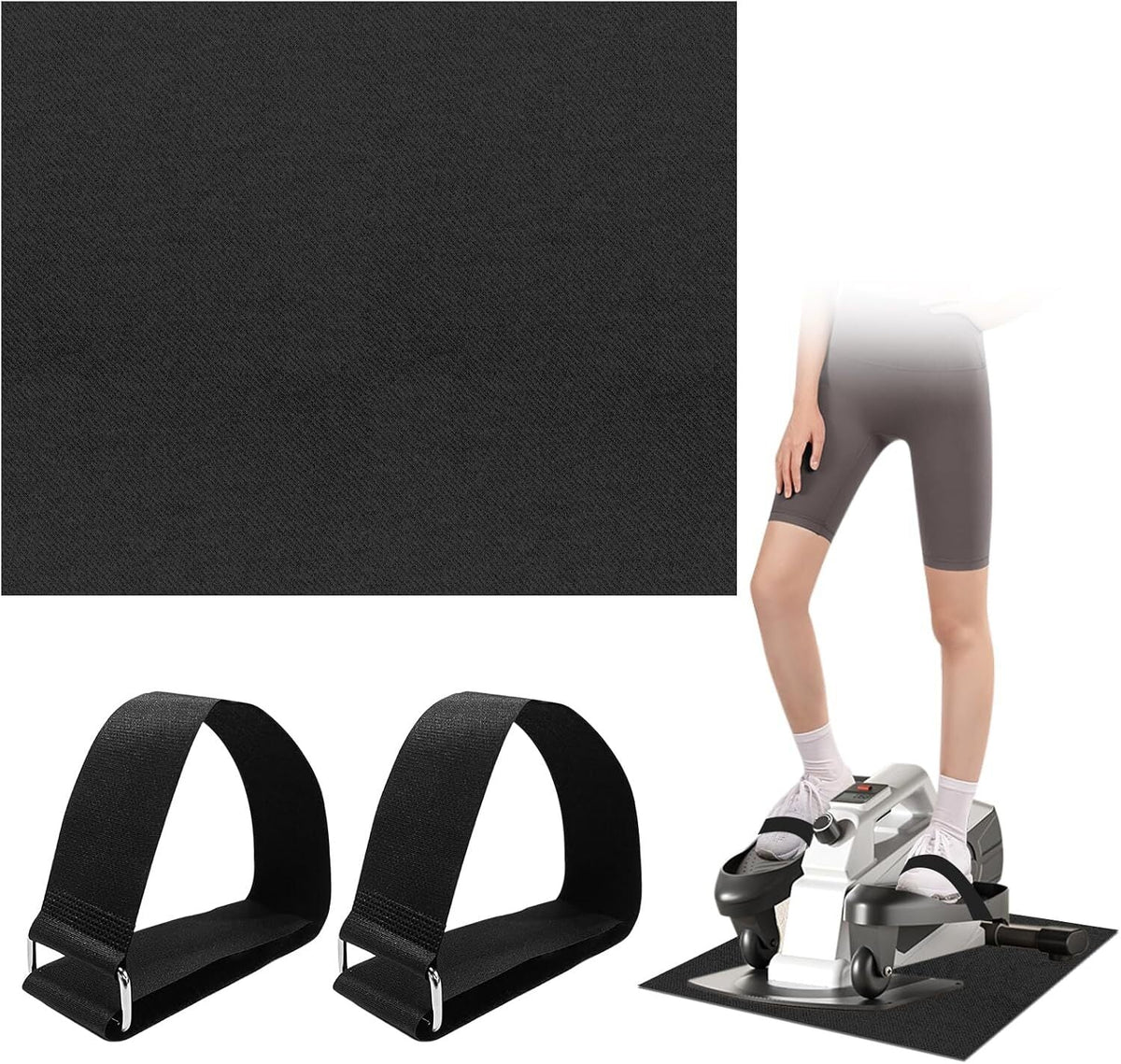 new Rainmae Ellipse Leg Exerciser Machine Non-Slip Medium, Gray(15.7*19.6 Inch) RAINMAE - KOEEK