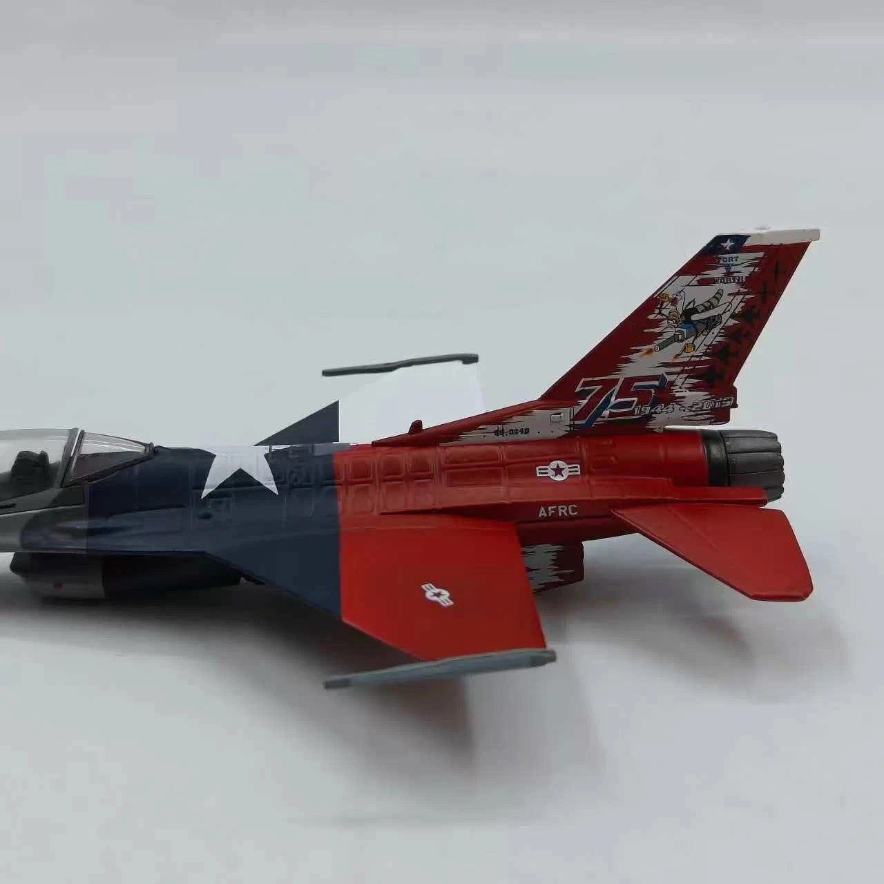 1:100 USAF F-16 Falcon Fighter Jet Model Diecast Plastic Military Aircraft 07FC0E-D4 - KOEEK