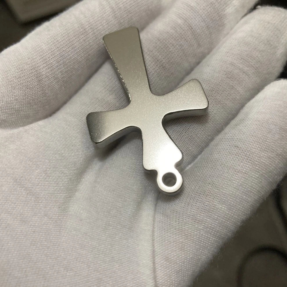 TA15 Titanium alloy Cross Pendant Durable Outdoor EDC Jewelry 07FC0E-D4 - KOEEK
