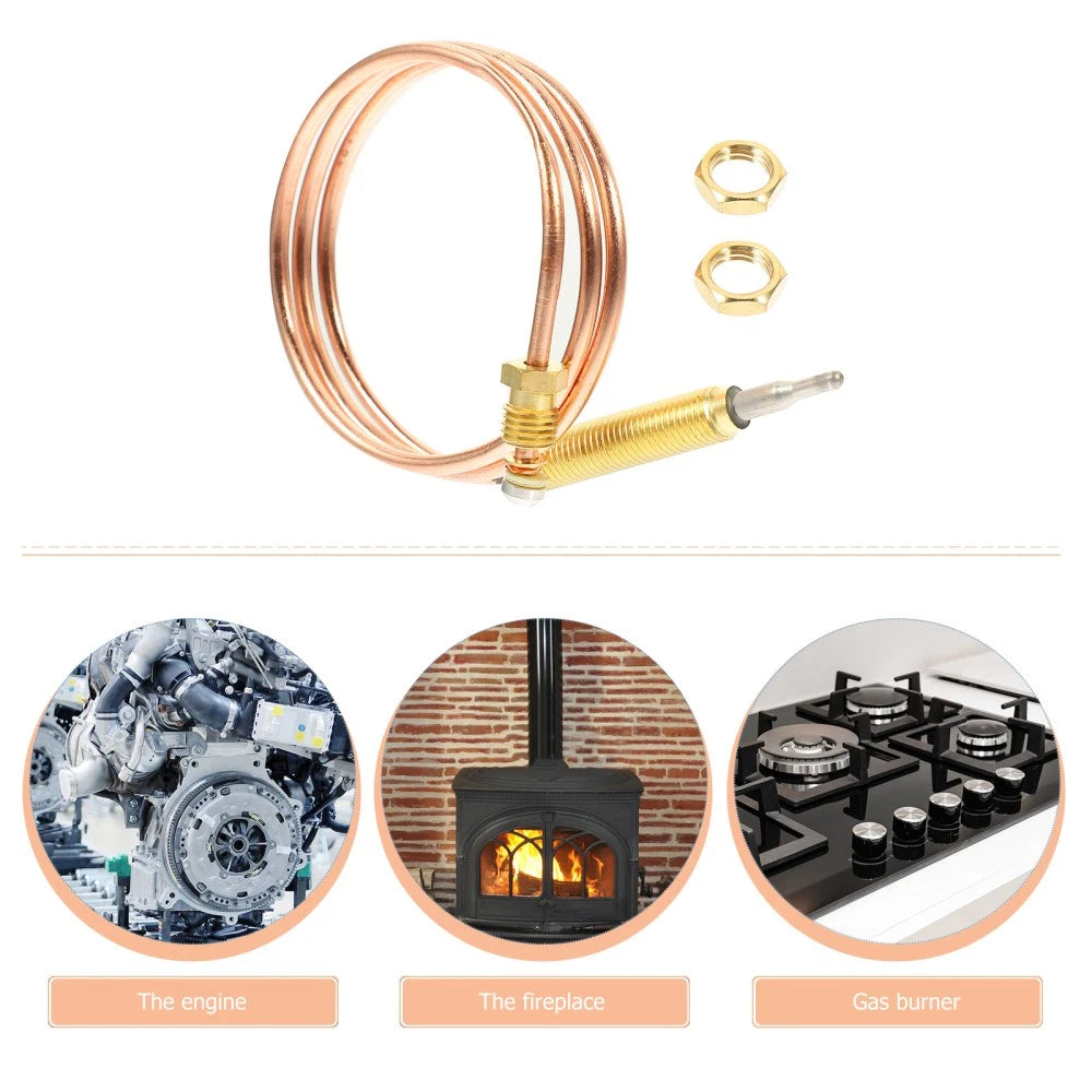 Thermocouple for Gas Grill Fireplace Replacement Parts and Sensors 07FC0E-D4 - KOEEK