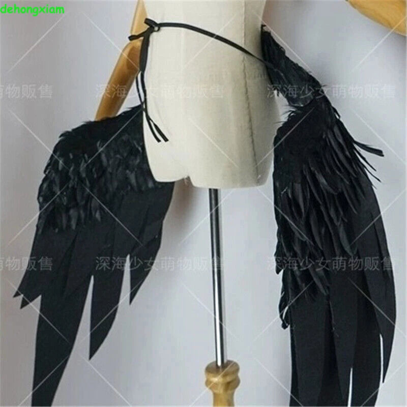 Anime Overlord Albedo Wings Foldable Handmade Cosplay Props Costume Accessories HANDMADE - KOEEK