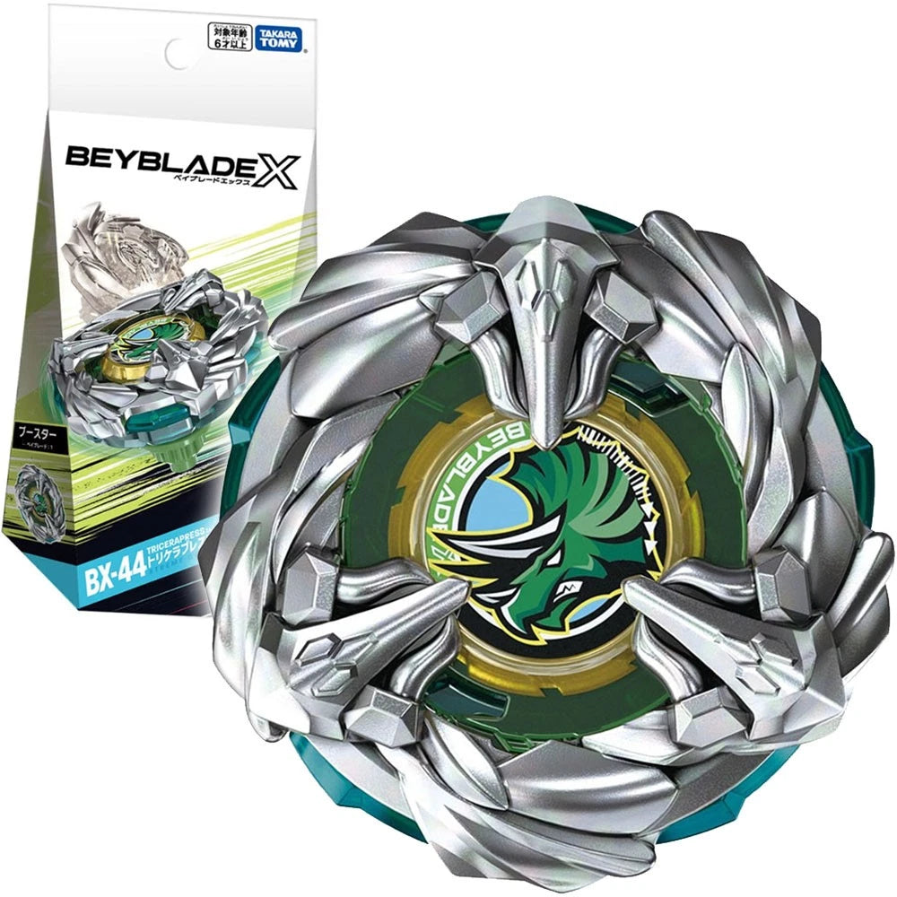 TAKARA TOMY BX44 Tricerapless M-85BS Burst Beyblade X Booster Official In Stock TAKARA - KOEEK