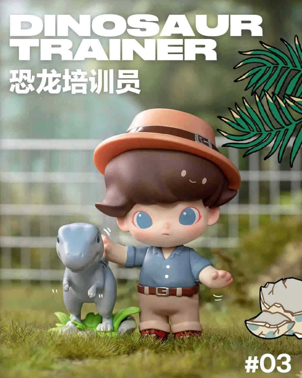 OFFICIAL  Dimoo Jurassic World Series Dinosaur Park Confirmed Blind Box 07FC0E-D4 - KOEEK