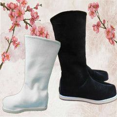 Mo Dao Zu Shi Wei Wuxian Lan Wangji Cosplay Boots Anime Ancient Costumes Shoes 07FC0E-D4 - KOEEK