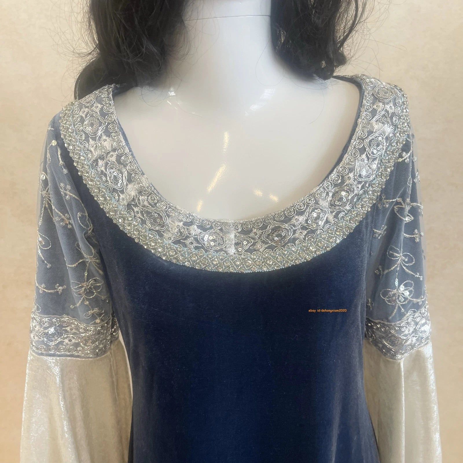 The Lord of the Rings Evenstar Arwen Cosplay Dress Costume Adult 07FC0E-D4 - KOEEK
