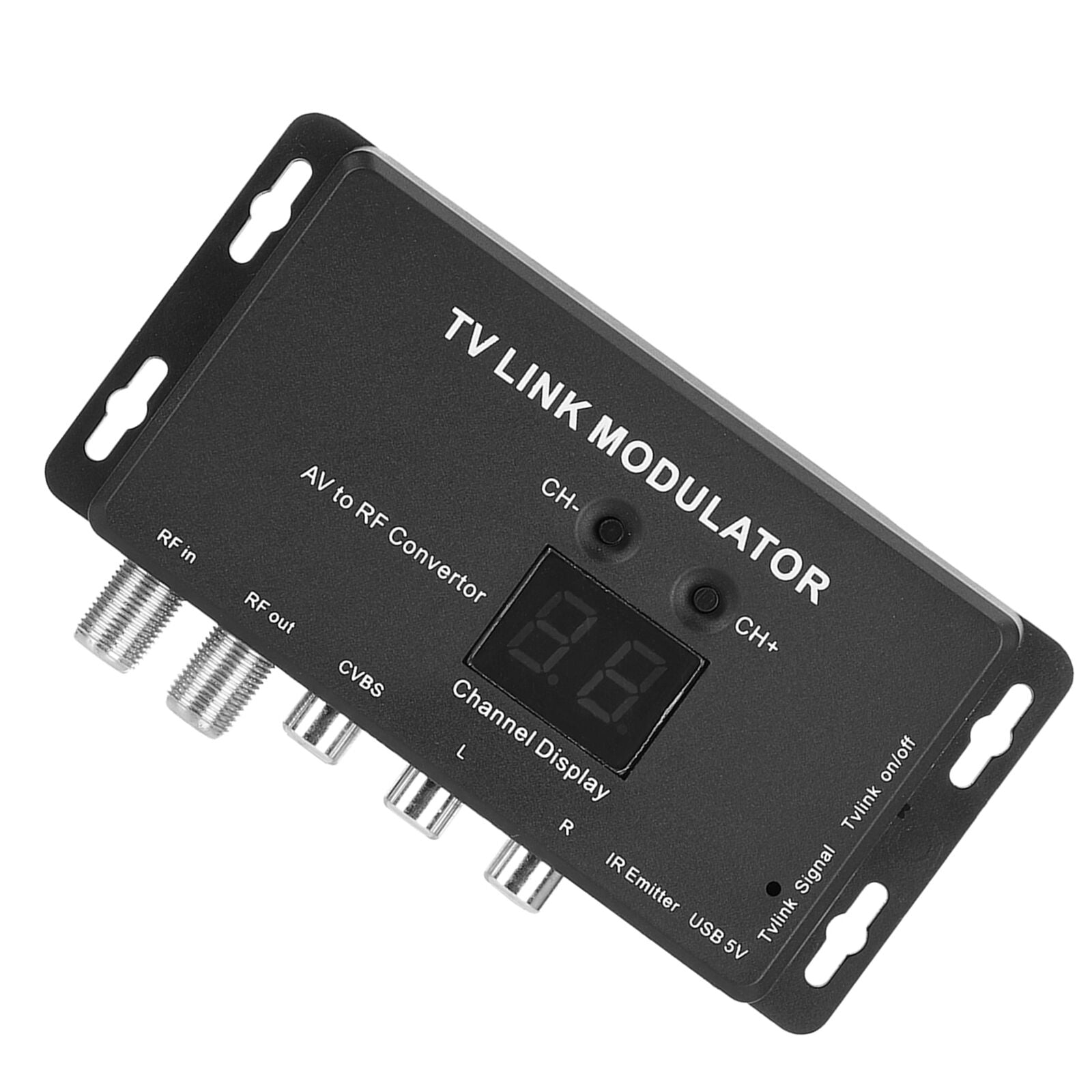 new TV Link Modulator UHF Modulator AV To RF Converter With Channel Display USB koeek - KOEEK