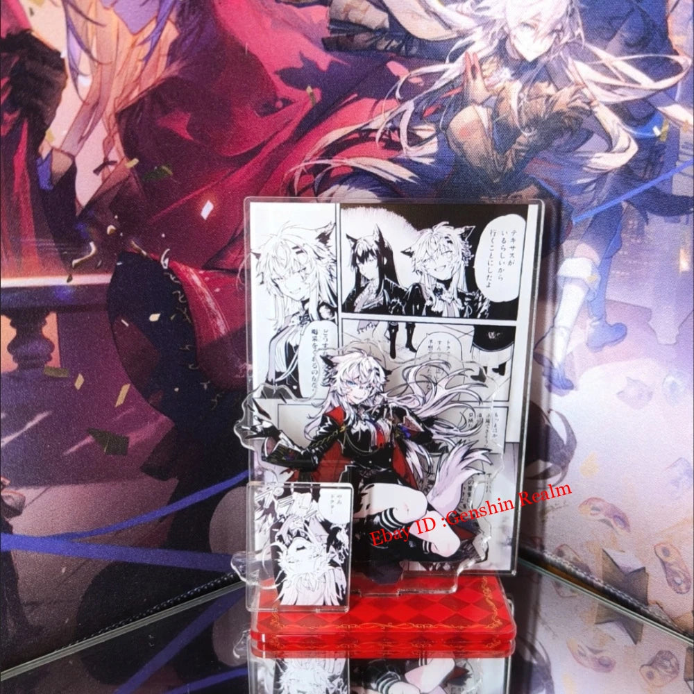 Anime Arknights Lappland Acrylic Desktop Stand Figure Collection Gift 07FC0E-D4 - KOEEK