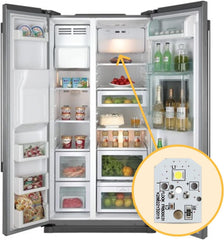 new WR55X11132 GE Led Refrigerator Light Bulb, LED Compatible... 07FC0E-D4 - KOEEK