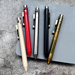 PEI PEEK POM Titanium Ballpoint Pen Signature Writing Pocket Pen Business Office 07FC0E-D4 - KOEEK