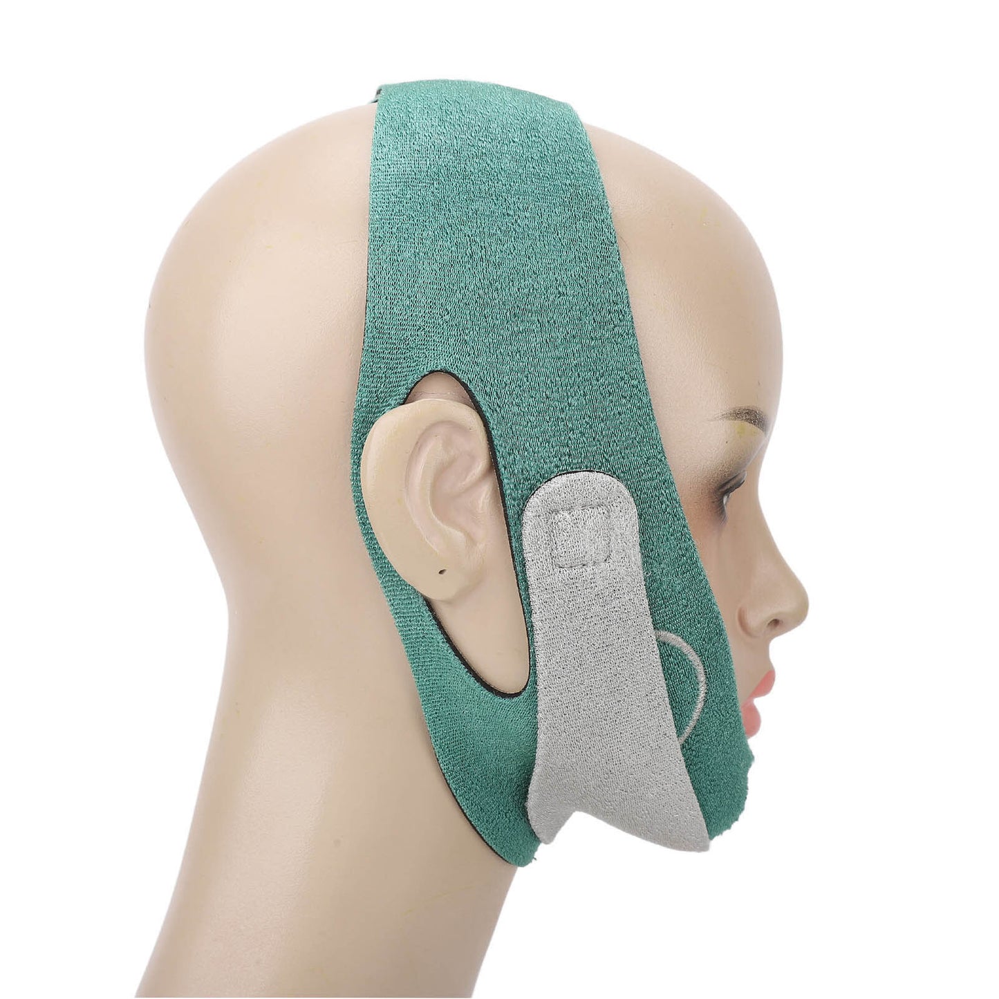 new Bandage V Line Strap Reduce Double Chin Wrinkles Lifting Belt(Green ) HGF koeek - KOEEK