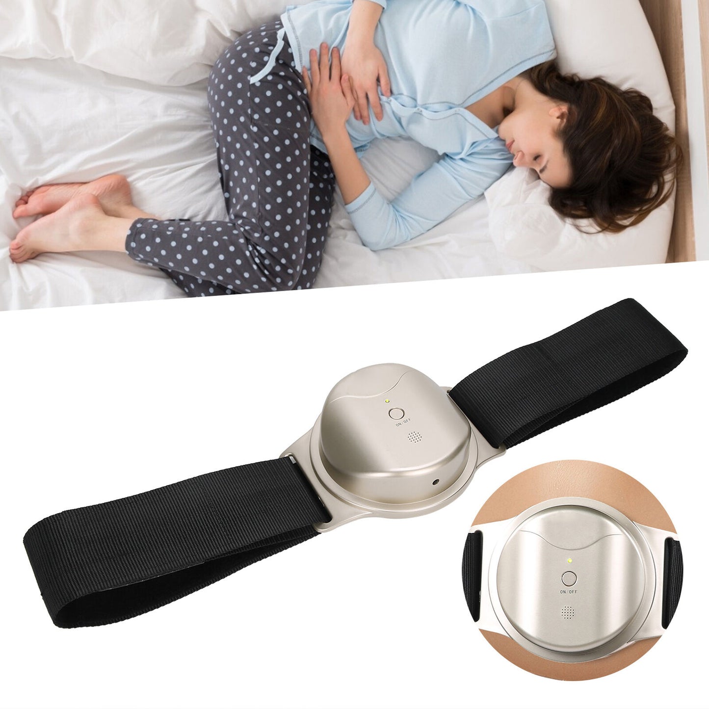 new Abdominal Massager Electric Therapy Constant Temperature Massager (EU Plug ) HGF koeek - KOEEK