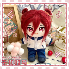 BLUE LOCK Chigiri Hyoma Plush Stuffed Toy Cosplay Action Figure Dress-up Doll 07FC0E-D4 - KOEEK