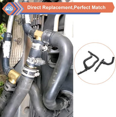 new ZONFANT HVAC Heater Hose Pipe Kit With TEE For Return Compatible Black ZONFANT - KOEEK