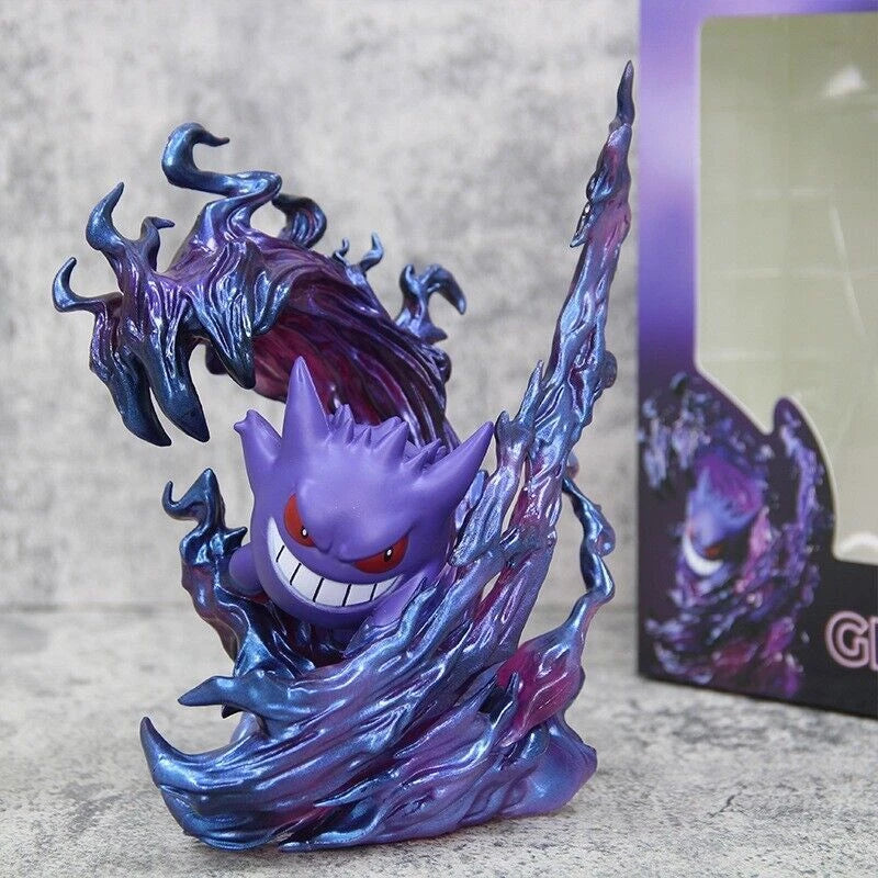 Gengar Battle Feature Figure Collectible Statue PVC Anime Model W/box Xmas Gift 07FC0E-D4 - KOEEK