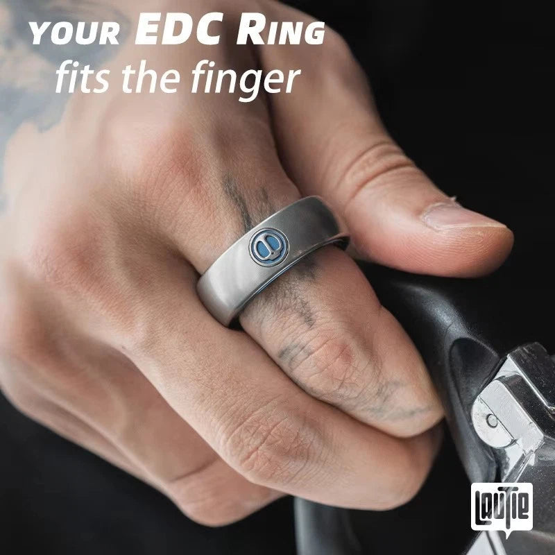 LAUTIE Mechanic Ratchet Ring Mechanical Fingertip Decompression Desktop EDC Toys 07FC0E-D4 - KOEEK