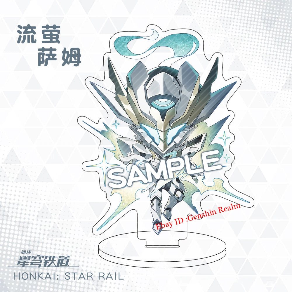 Anime Honkai: Star Rail Firefly Mecha Acrylic Desktop Stand Figure Collection 07FC0E-D4 - KOEEK