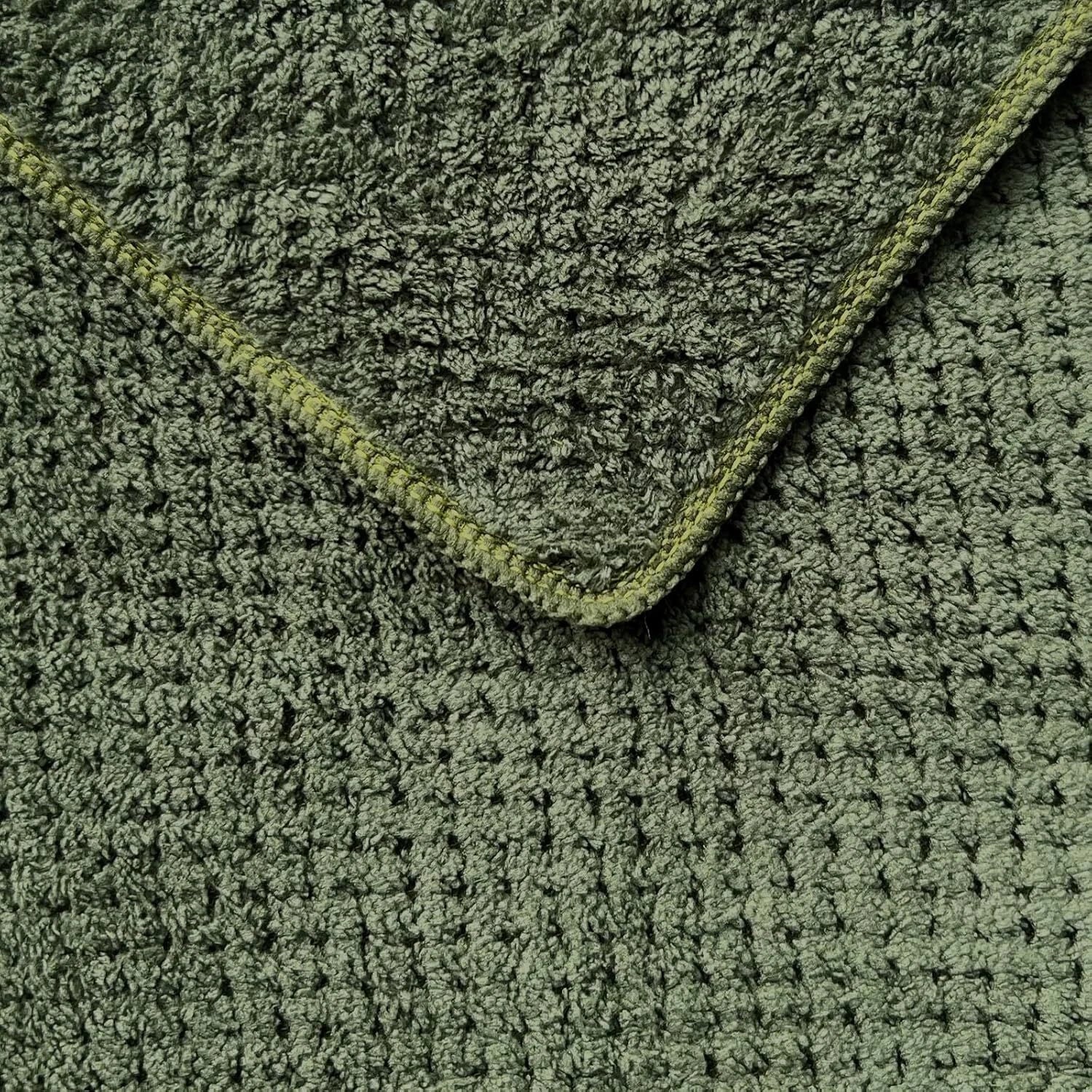 Bath Towels,39x78-Inch Oversized Bath Towels (for Adults), Olive Green,Set of 6 07FC0E-D4 - KOEEK