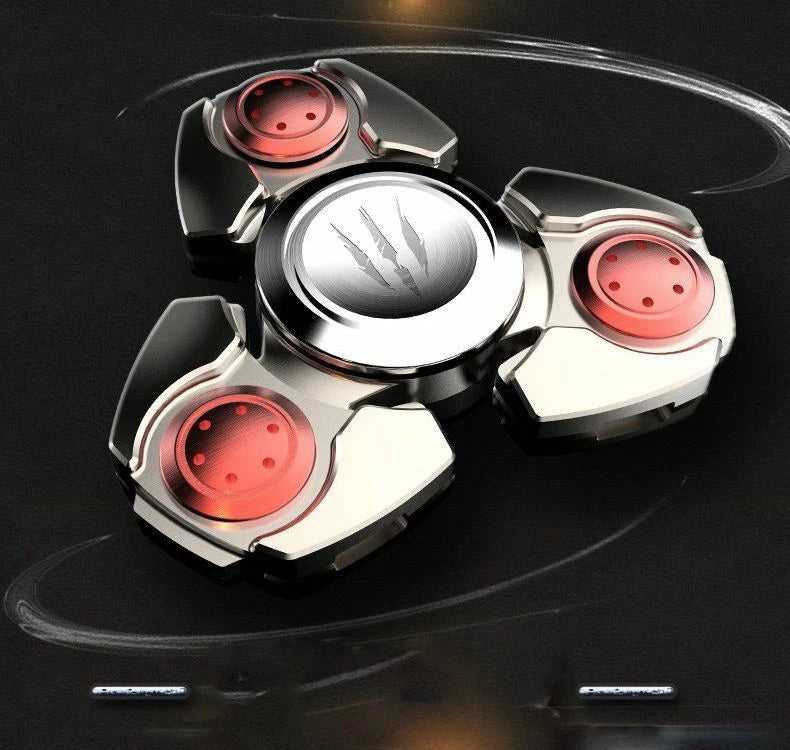 Steel Alloy Fidget Hand Spinner Finger Gyro Toys EDC Focus Stress Reliever Gift 07FC0E-D4 - KOEEK