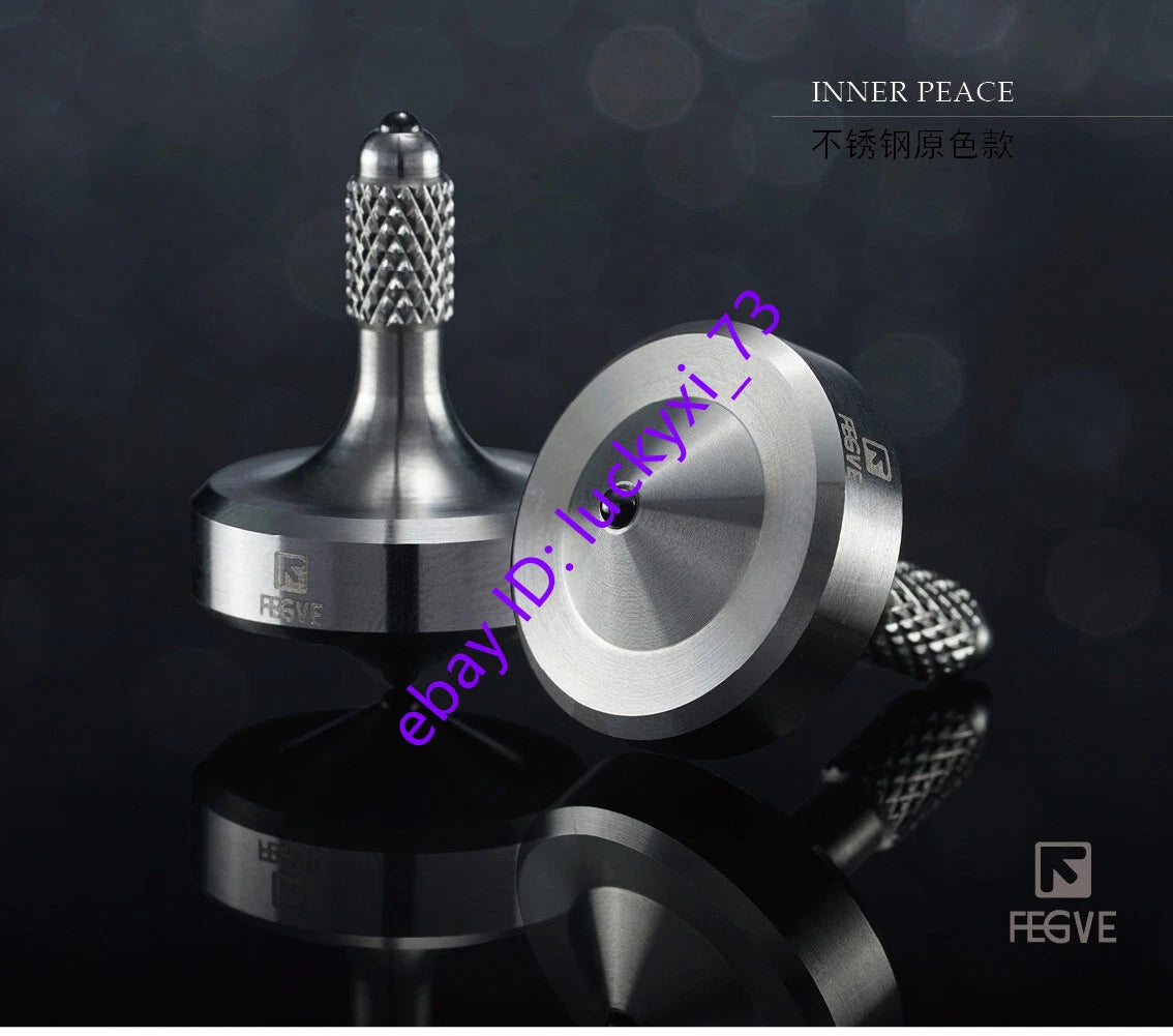 Stainless Steel Hand Twisting Spinning Top Gyro Gyroscope Spinner Toys Gifts 07FC0E-D4 - KOEEK