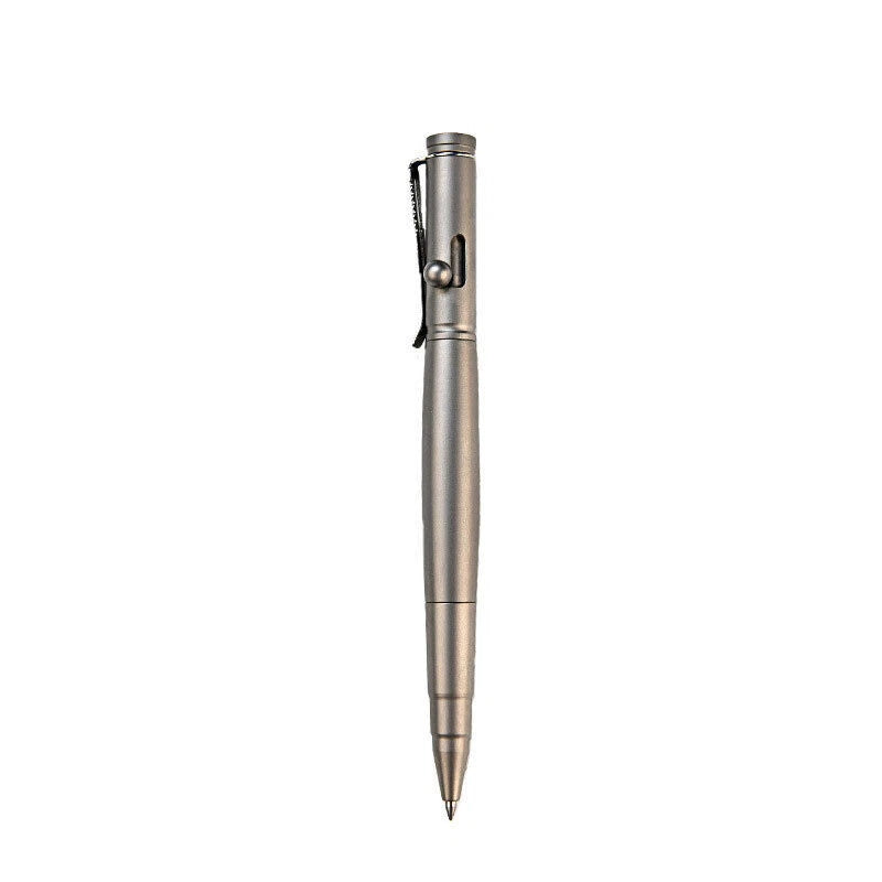 TC4 Titanium Bolt Action Ballpoint Pen EDC Pocket Pen Office Stationery Outdoor 07FC0E-D4 - KOEEK