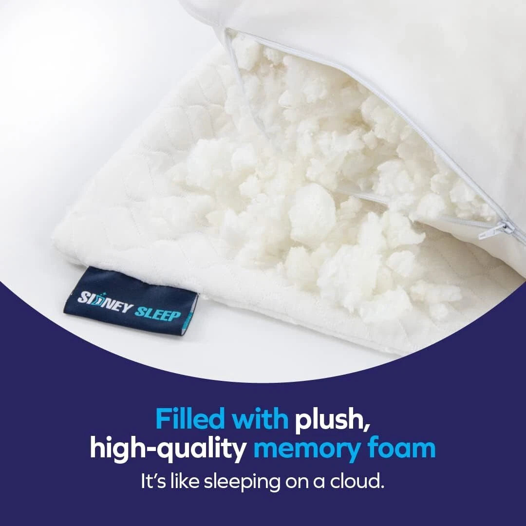 Sleep pillow (for side and back sleepers) - relieves neck and shoulder pain 07FC0E-D4 - KOEEK