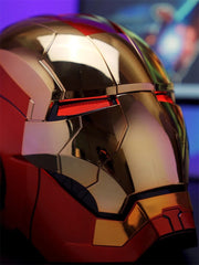 AUTOKING Iron Man MK5 1:1 Helmet Wearable Voice-control Mask Cosplay Golden Ver. 07FC0E-D4 - KOEEK