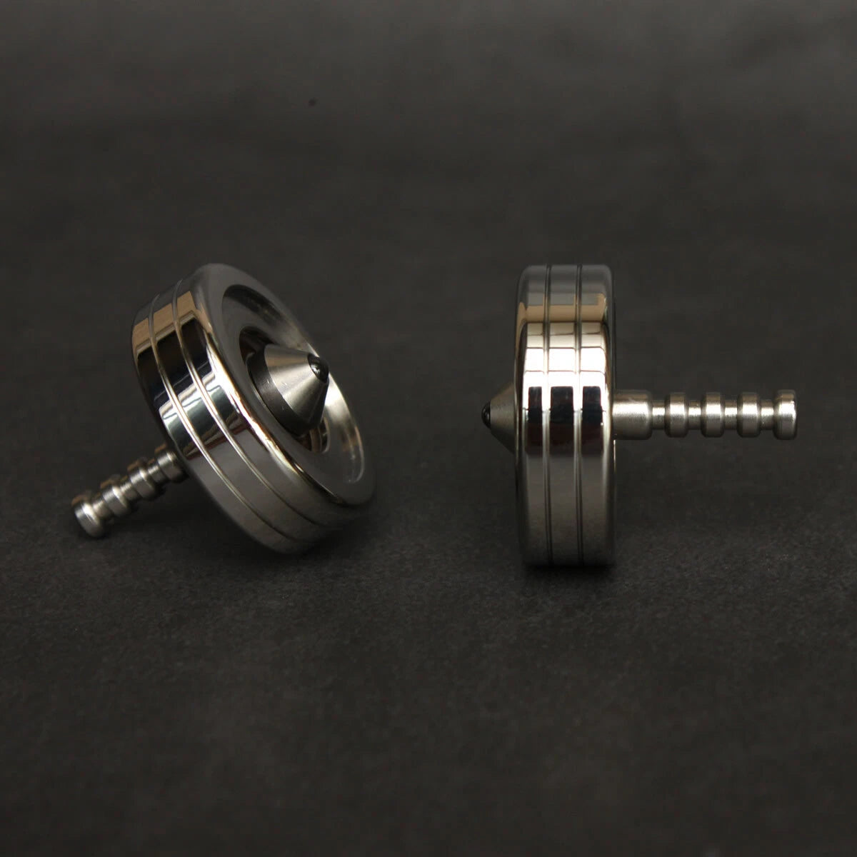 2 in 1 Spinning Top Spinner Creative Brass Ceramic Bead Super Precision EDC Toys 07FC0E-D4 - KOEEK