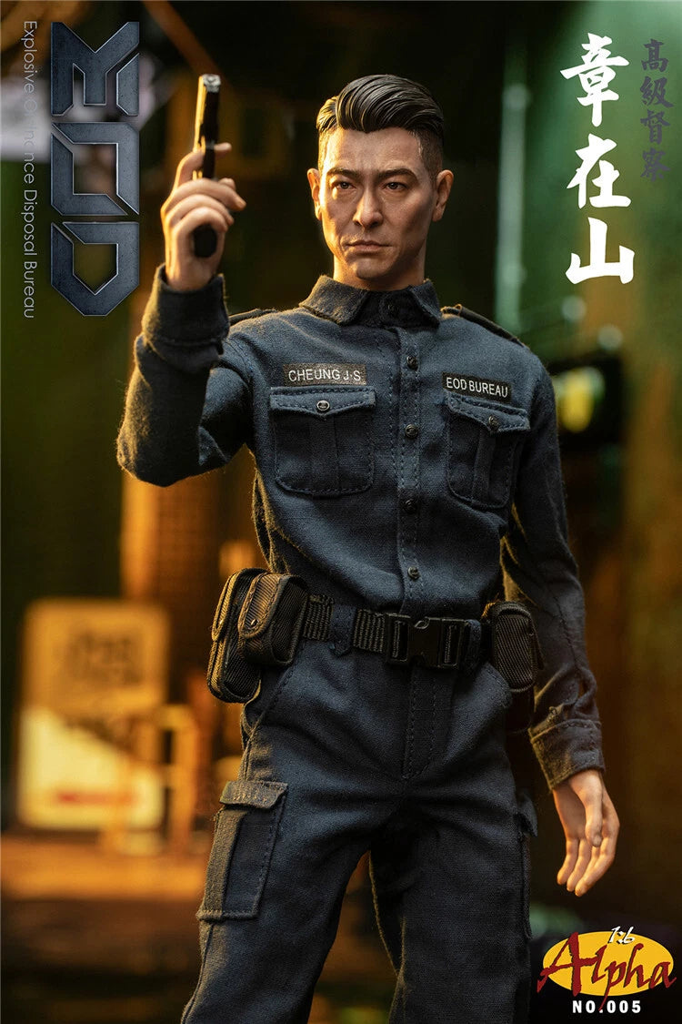 Alpha005 1/6 Shock Wave Andy Lau 12" Male Action Figure Model Toy INSTOCK 07FC0E-D4 - KOEEK