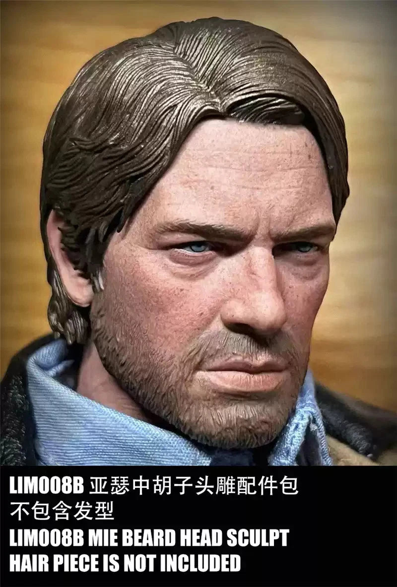 1/6 Scale Arthur Medium Beard Painted Head Sculpt Accessories For 12'' Figure 07FC0E-D4 - KOEEK