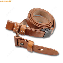 WWII WW2 German 98k Mauser Leather Rifle Sling Handmade - Reproduction 07FC0E-D4 - KOEEK