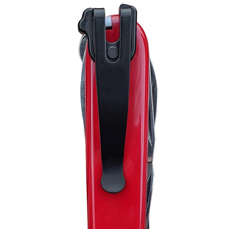 Deep Carry Stainless steel Pocket Clip for Victorinox 91MM NO LOGO 07FC0E-D4 - KOEEK